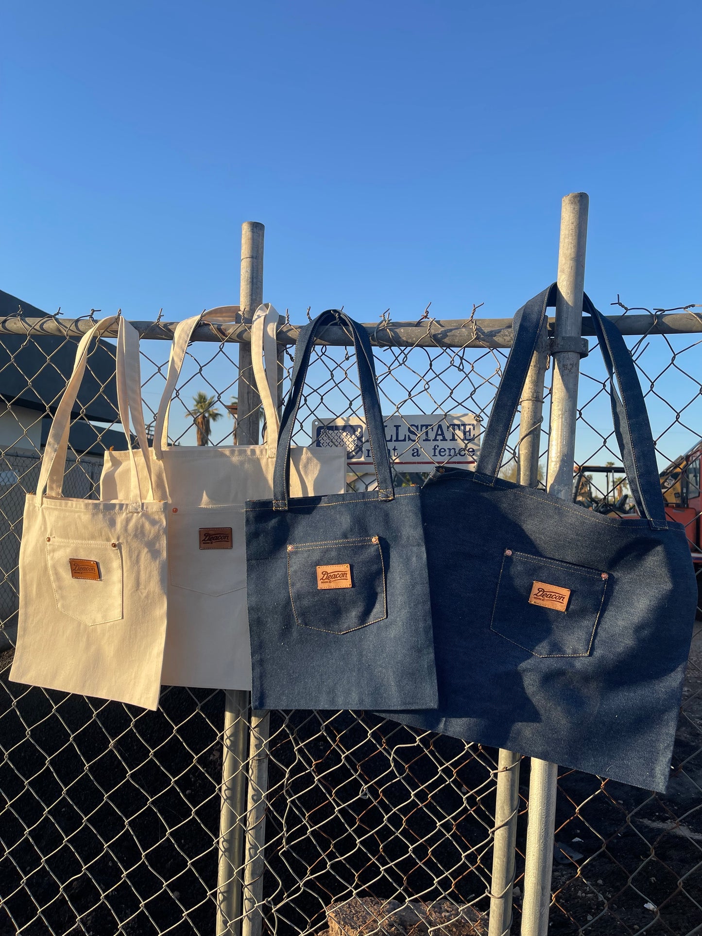 Denim Tote Bag