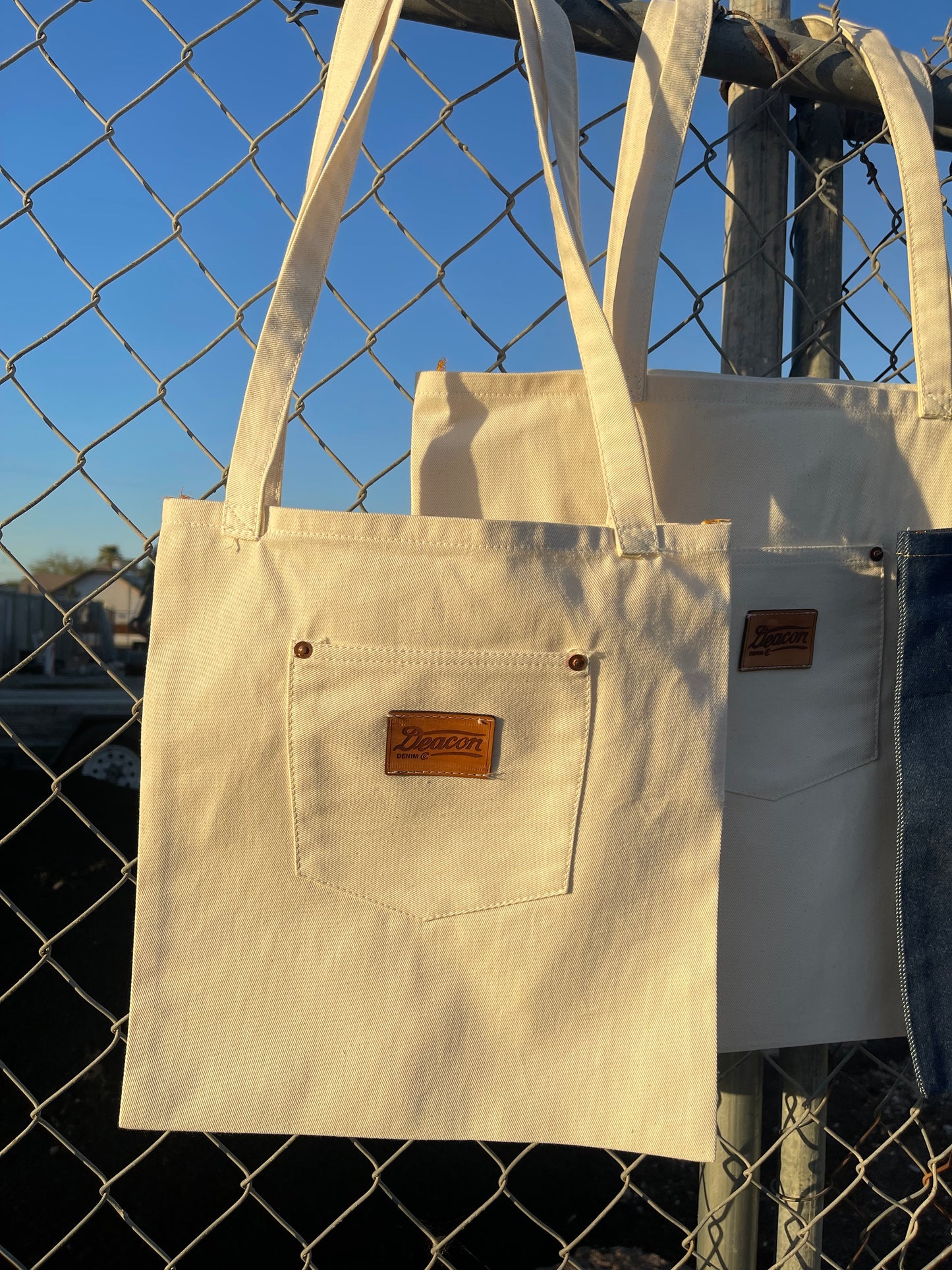 Denim Tote Bag