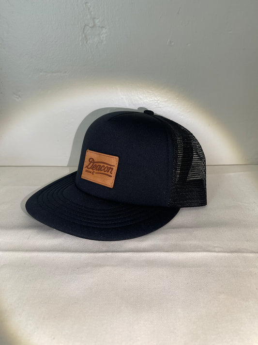 Leather Patch Hat