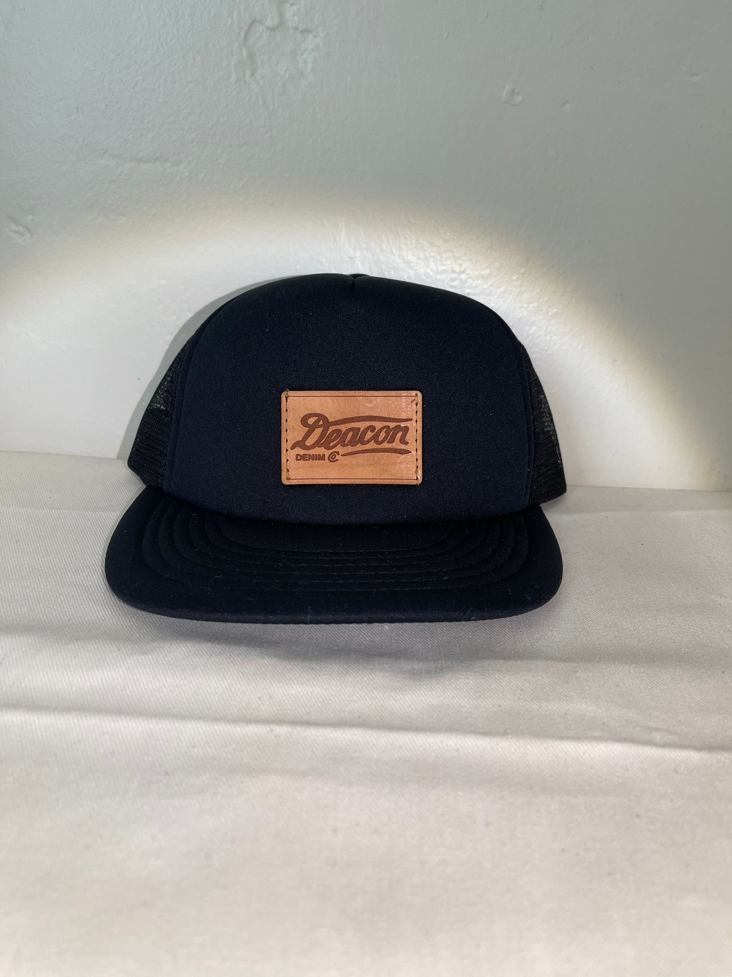 Leather Patch Hat